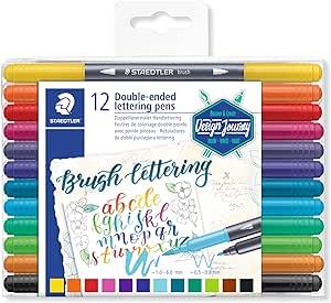 DOUBLE ENDED LETTERING PENS
