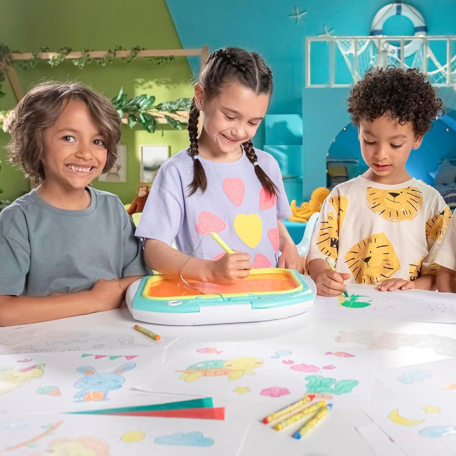 Doodle Copy Draw & Print – Kids Doodle Board that Prints Your Designs! Create Colouring-In Templates and Drawings for Endless Creative Fun for Children Aged 4 and Up