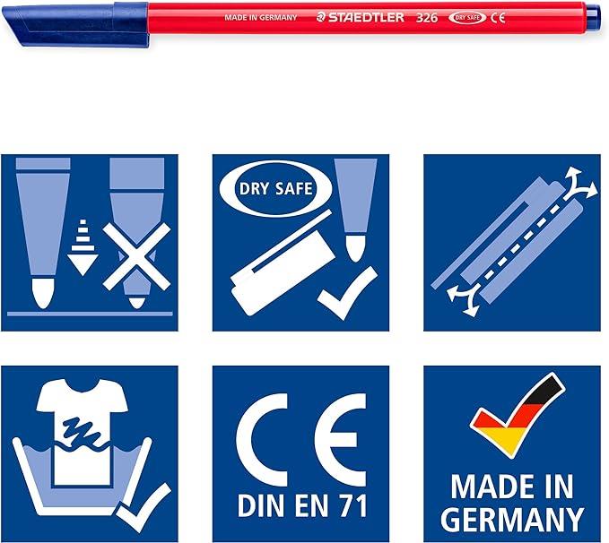 FIBRE-TIP PENS NORIS 20PACK WALLET