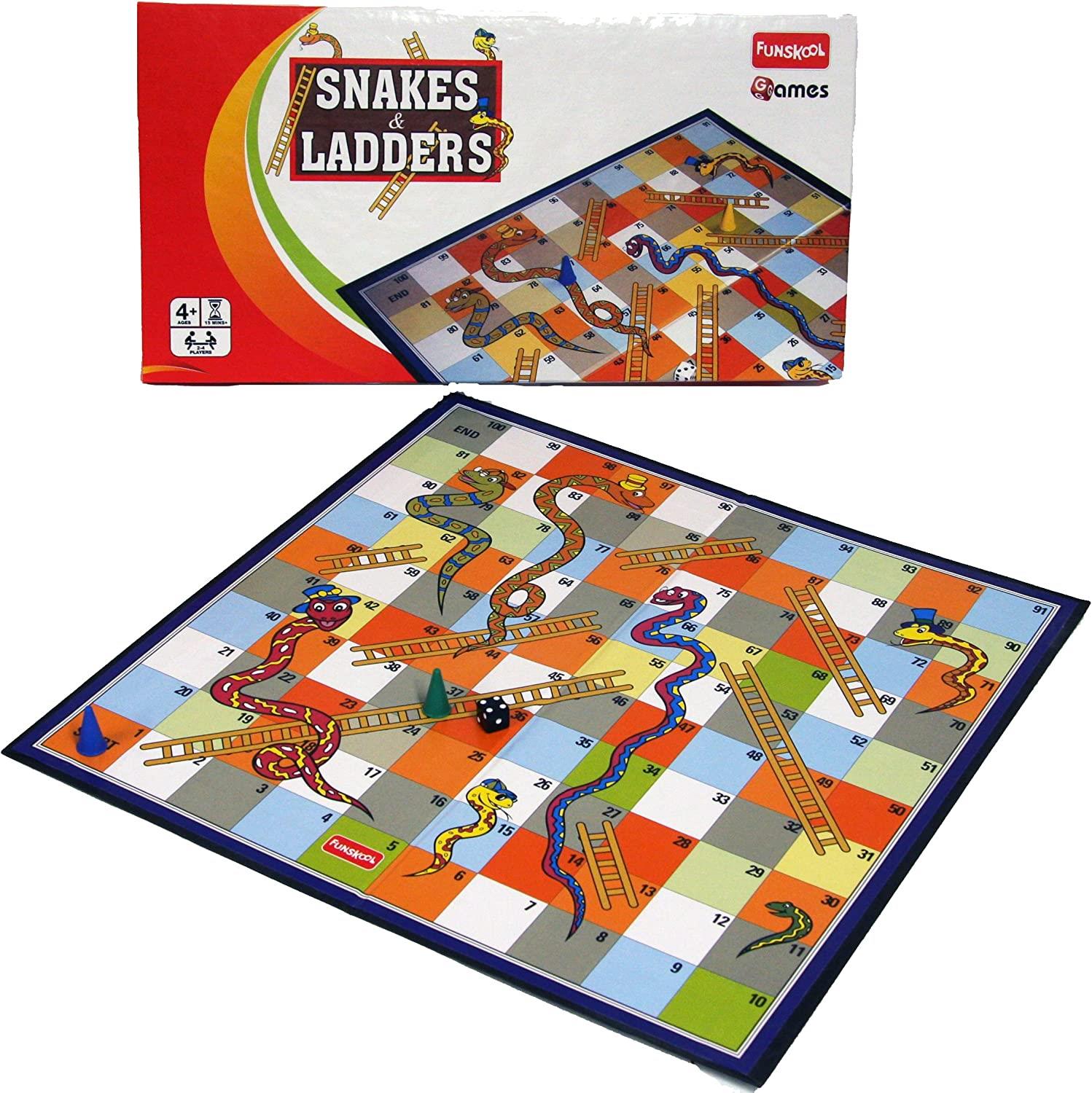FUNSKOOL SNAKES AND LADDERS