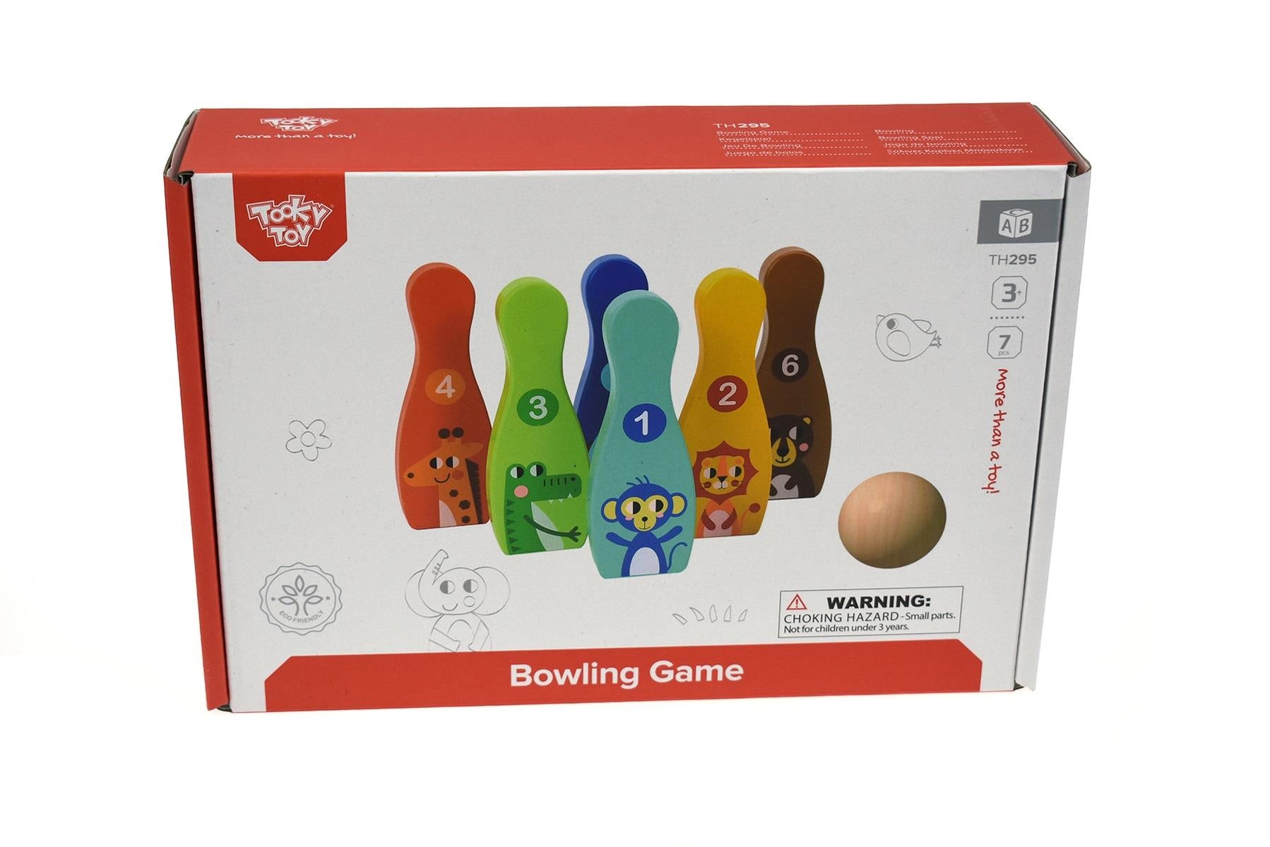 Wooden Bowling Game
