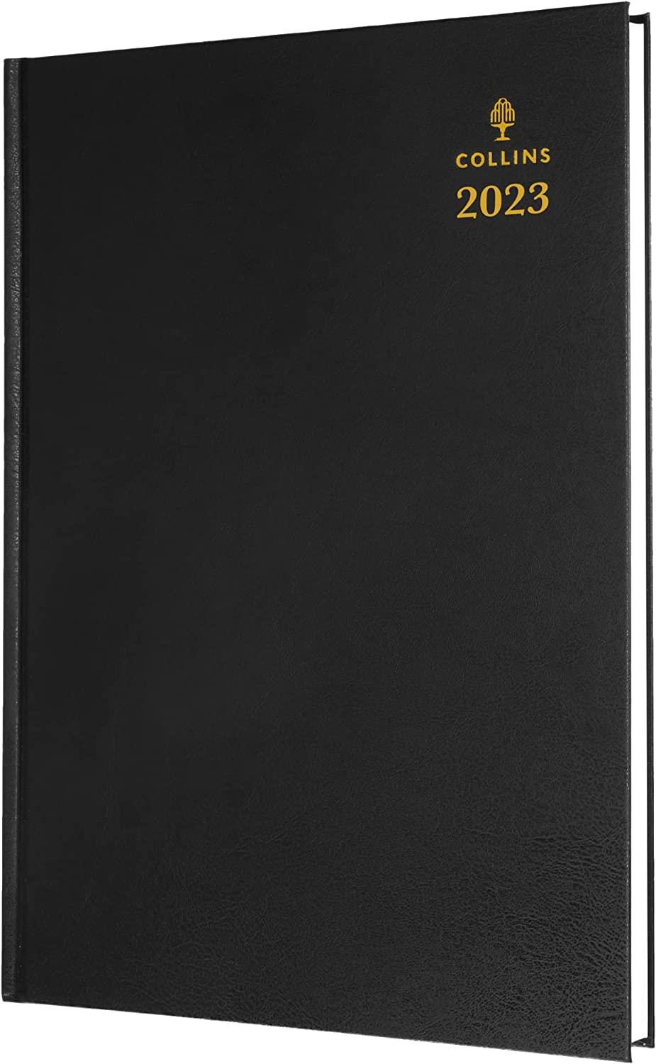 A4 WEEK TO VIEW WITH APPOINTMENTS 2023 BLACK