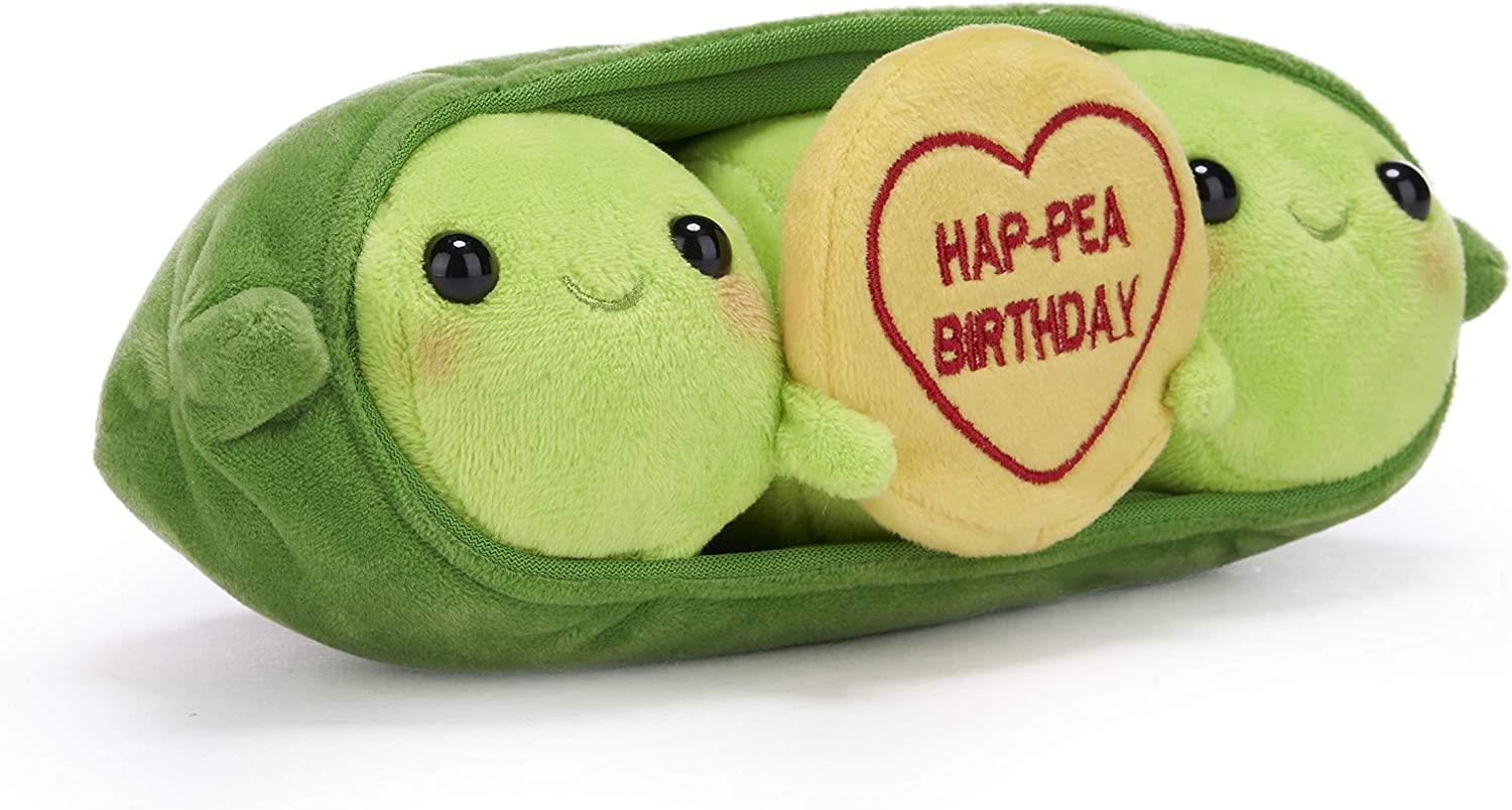 LOVE HEARTS HAP-PEA BIRTHDAY