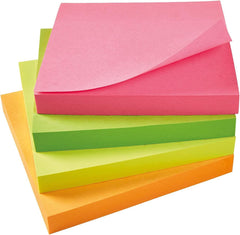 Q-Connect Neon Quick Note Cube