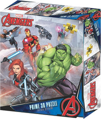 AVENGERS ASSEMBLE PRIME 3D 500PC PUZZLE