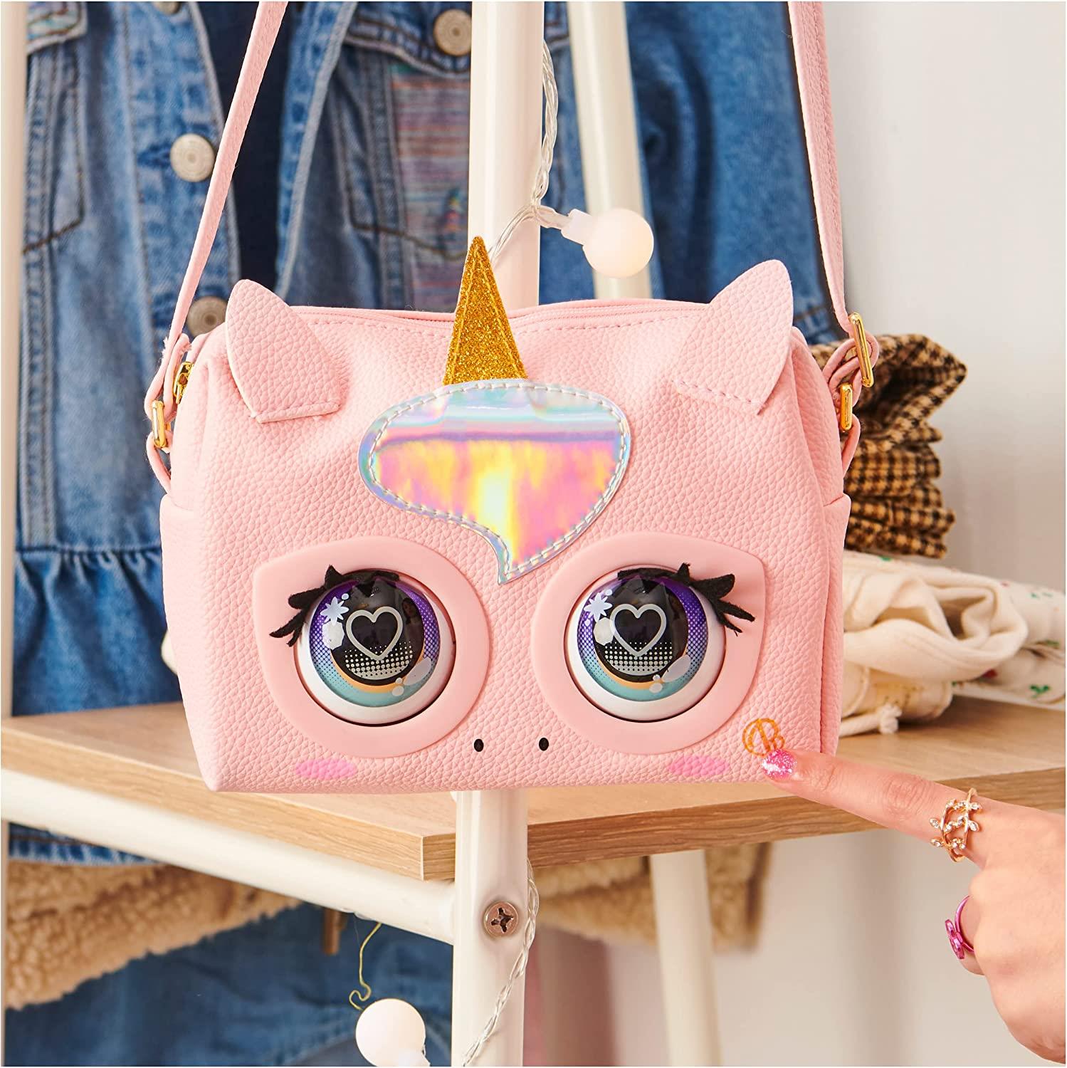 Purse Pets Glamicorn Unicorn Interactive Purse Pet
