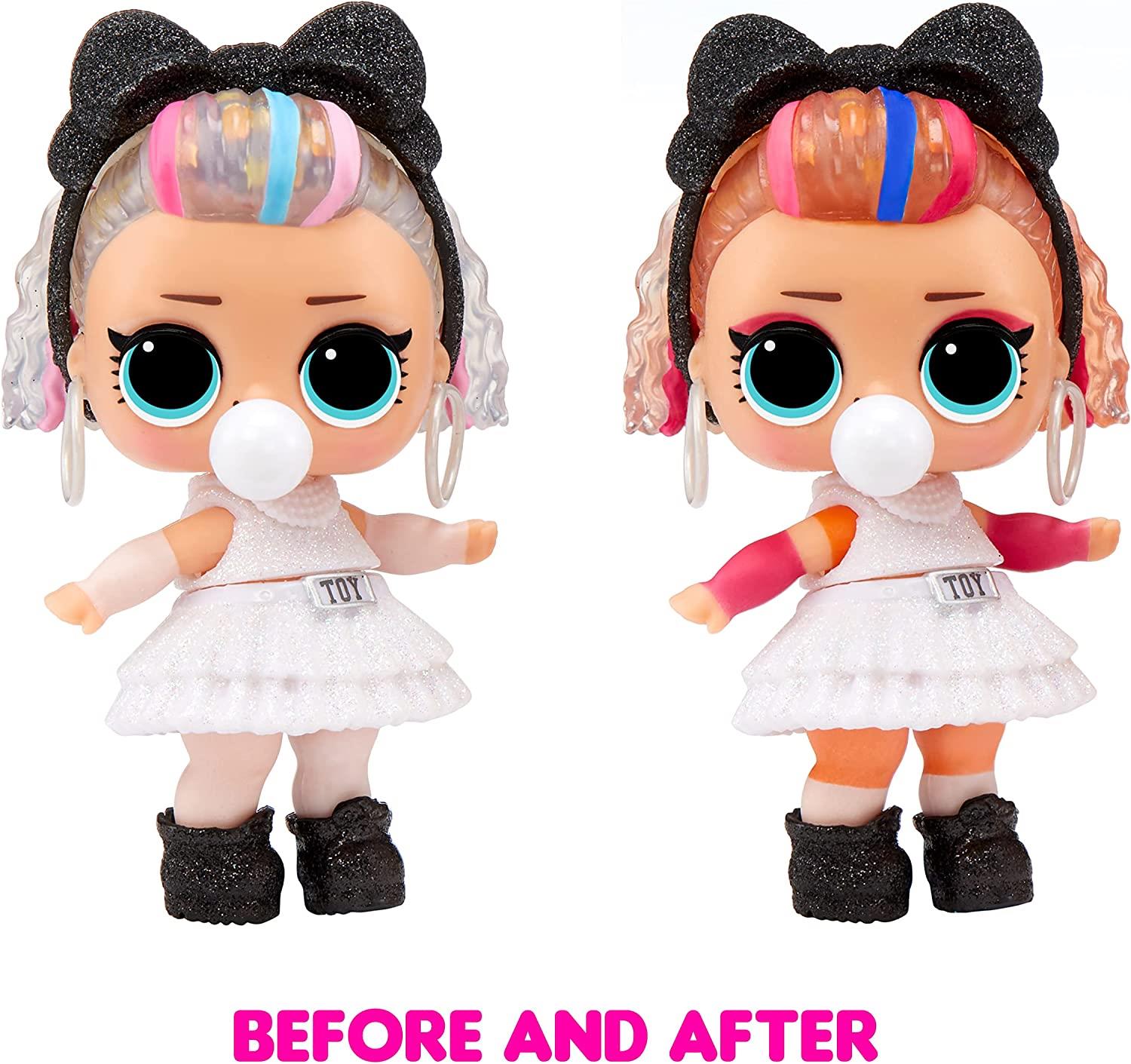 L.O.L SURPRISE GLITTER COLOUR CHANGE DOLL ASSORTED