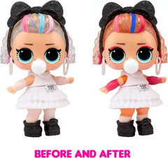 L.O.L SURPRISE GLITTER COLOUR CHANGE DOLL ASSORTED