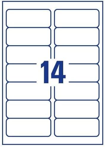 Q-CONNECT MULTIPURPOSE LABELS PK1400