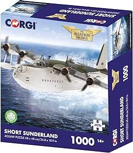 CORGI SHORT SUNDERLAND 1000 PIECE JIGSAW PUZZLE