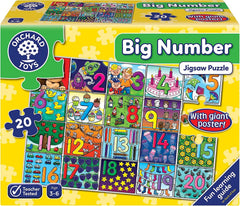 Orchard - Big Number Jigsaw Puzzle - 20 Pieces