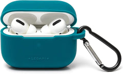 CASE AND CORD SET FOR AIRPODS - AIR 'N GO - PETROL BLUE