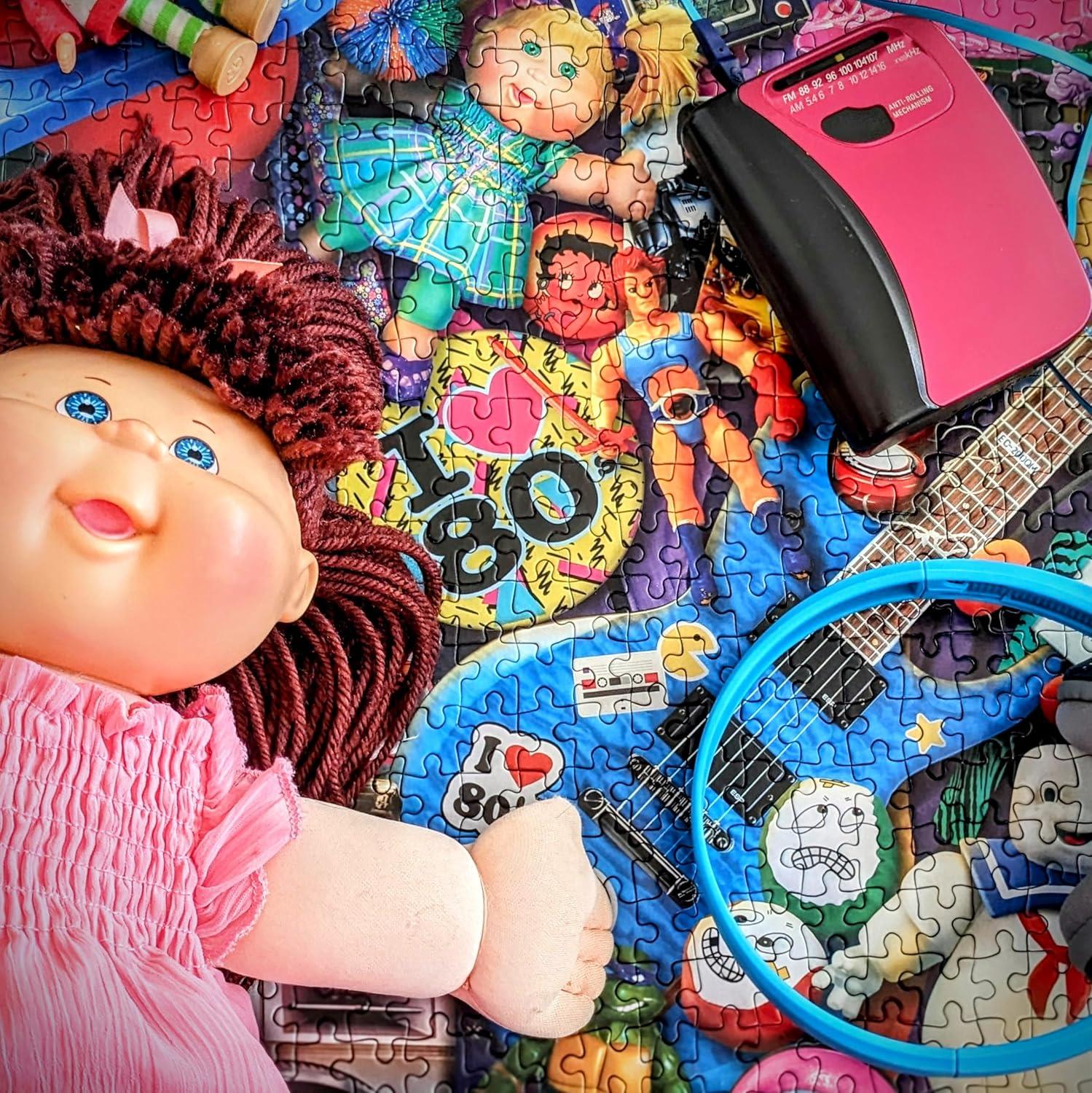 We Love the 80s | 1000 Piece Jigsaw Puzzle | 80s Nostalgia Puzzle | Sustainable Jigsaw Puzzle for Adults | Premium 100% Recycled Board | Great Gift for Adults | Gibsons Games