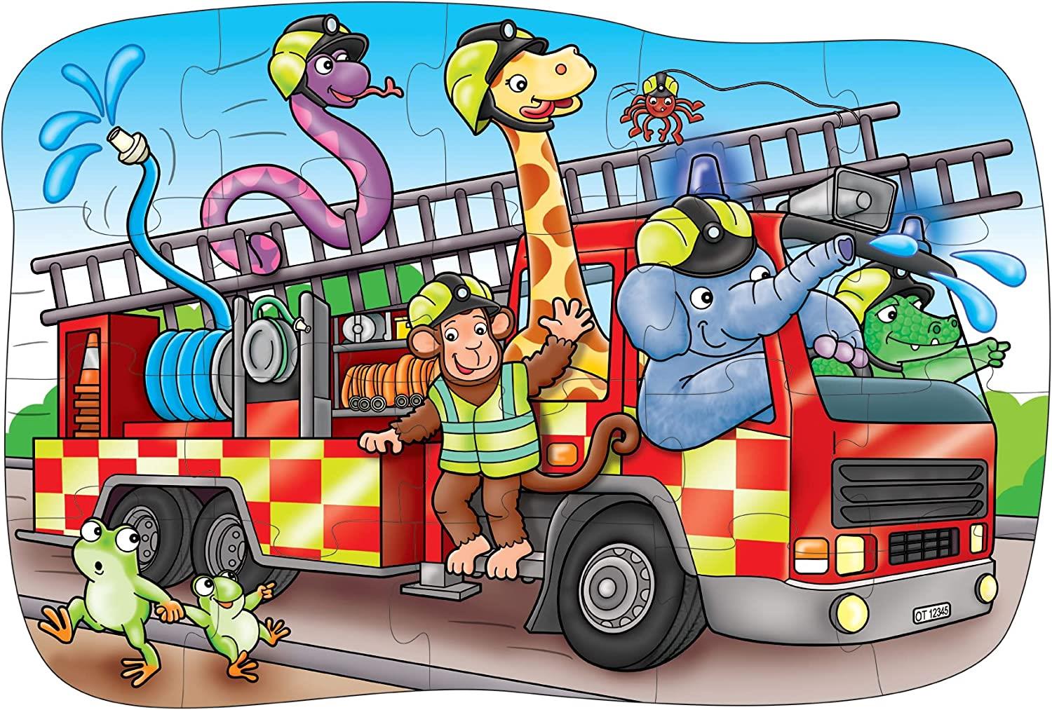 Orchard - Big Fire Engine Jigsaw Puzzle - 20 Pieces