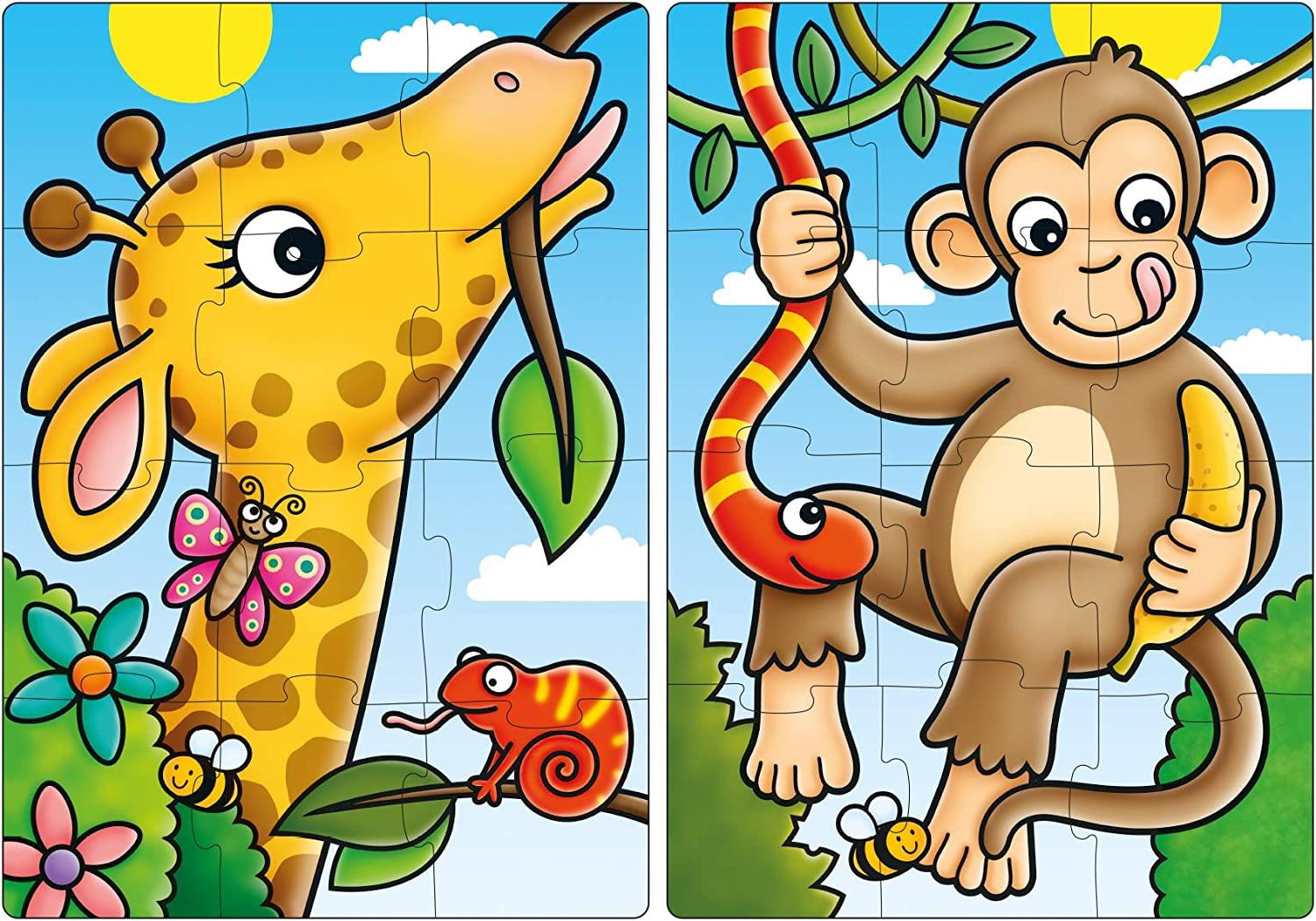 Orchard - First Jungle Friends Jigsaw Puzzle - 12 Pieces