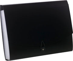 A4 50% Recycled 26 Pocket Black Expanding File