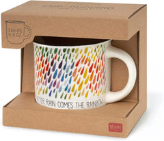 PORCELAIN MUG - CUP- PUCCINO -AFTER RAIN