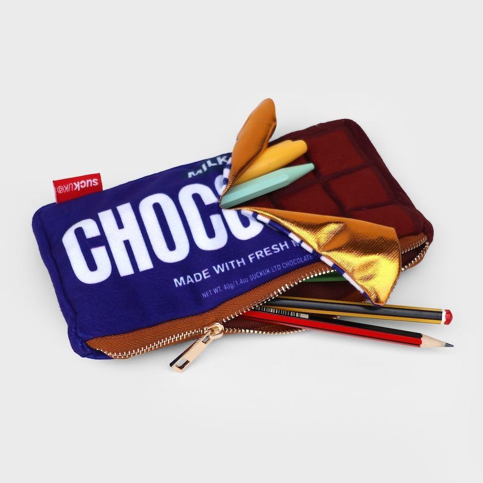 PLUSH CHOCOLATE BAR ZIP POUCH
