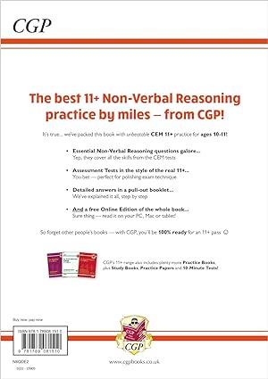 11+ CEM NON-VERBAL REASONING PRACTICE BOOK AND ASSESSMENT TESTS AGE 10-11