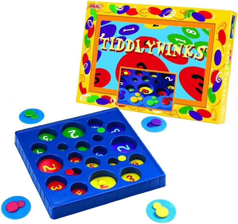 Tiddlywinks: traditional board game | Classic Board Games | For 2-4 Players | Ages 3+